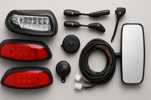 How to Make a Golf Cart Street Legal: The Equipment List