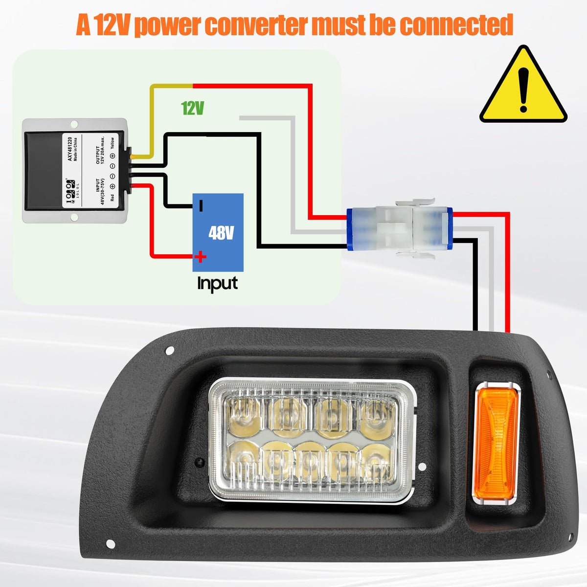 10L0L 12V direct-fit kit enables quick, tool-free installation.