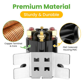 10L0L 12V solenoid for Yamaha G28, continuous duty.