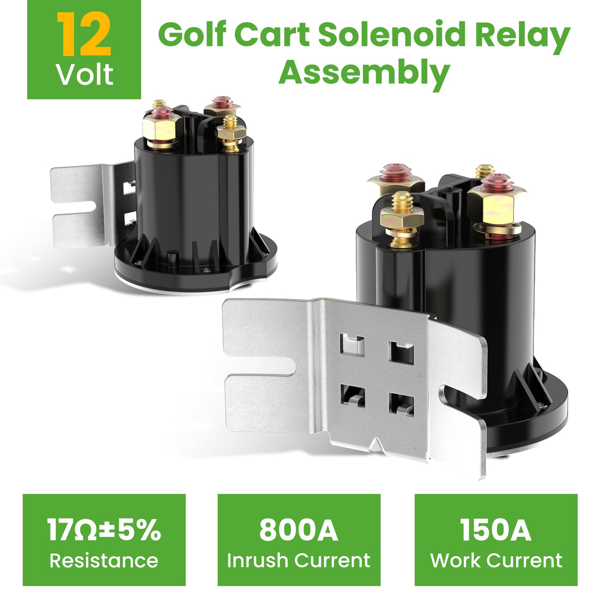 10L0L 12V solenoid for Yamaha G29 Drive, high current handling.