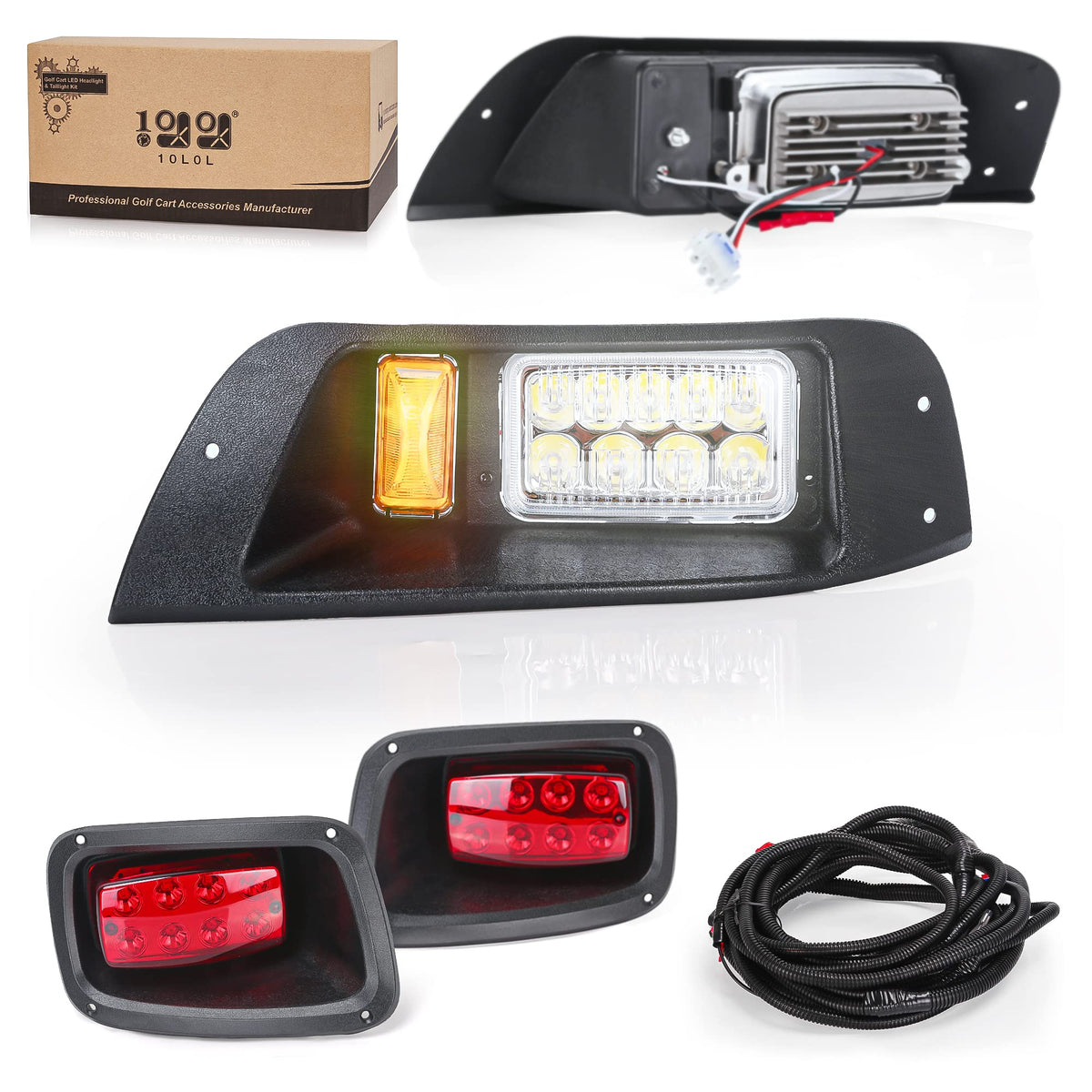 10l0l 12v kit compatible with ezgo systems for easy upgrade.