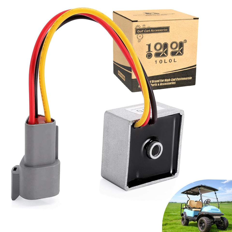 10L0L 12V regulator for Club Car Precedent provides steady voltage for smooth operation