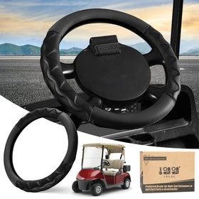 10L0L 13inch steering wheel cover on EZGO TXT RXV for improved grip
