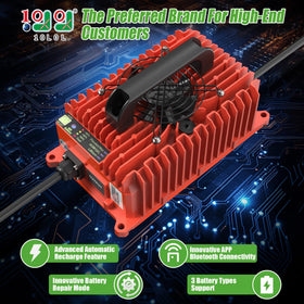 10L0L charger outdoors, rugged aluminum body for harsh conditions