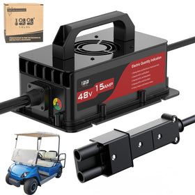 10L0L 15A charger ideal for seasonal storage of batteries