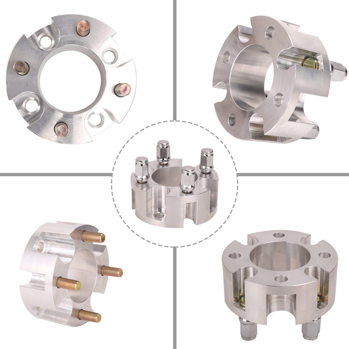 10L0L 16pcs 1/2-20 external nuts for secure installation.
