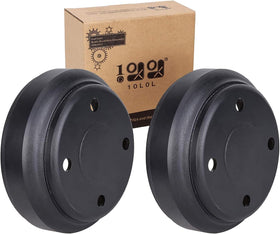 10L0L 2-pack brake drums for Club Car DS/Precedent, ready replacement