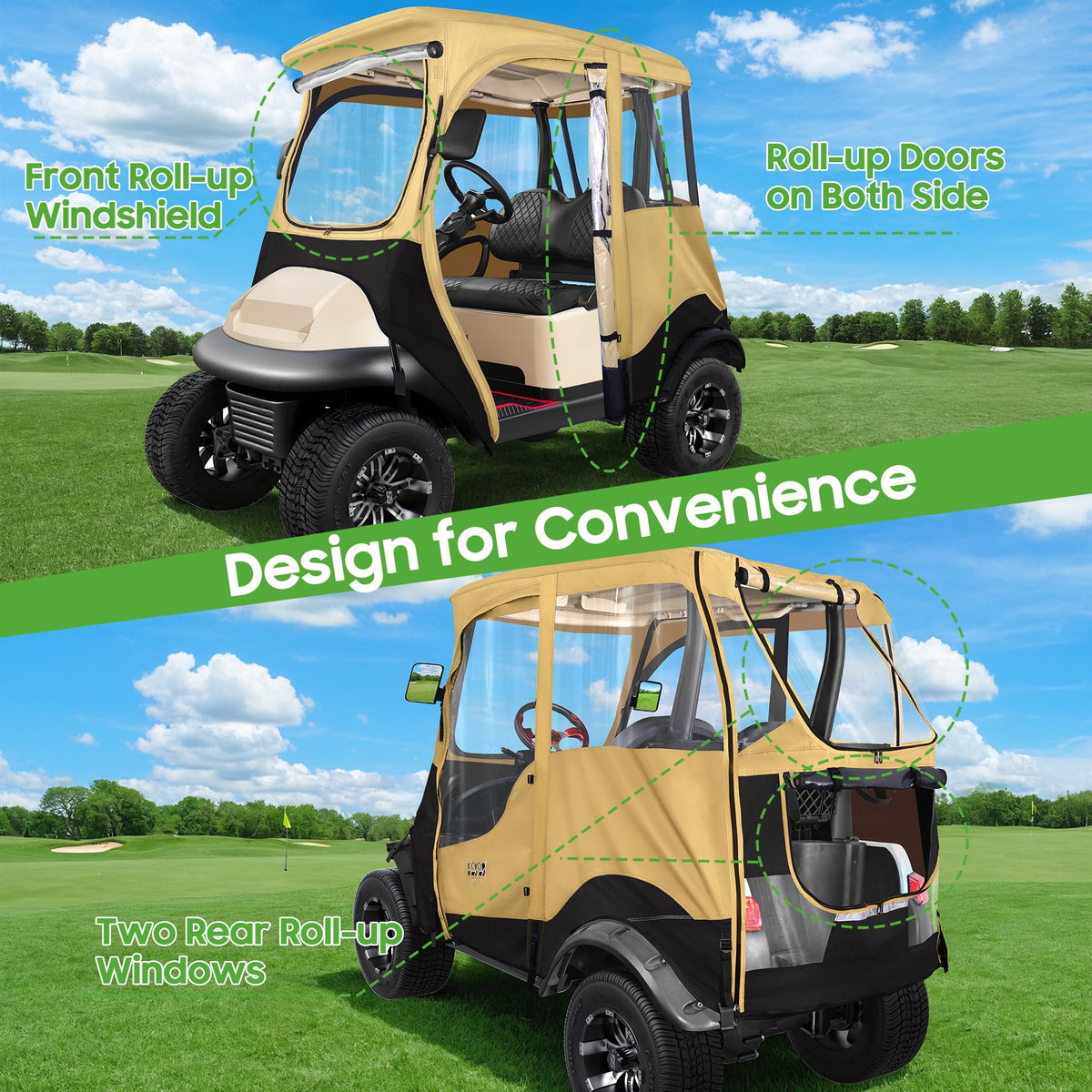 10L0L enclosure doors highlight quick access and roll-up versatility