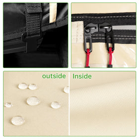 10L0L heavy-duty zipper and seams enhance durability in all weather