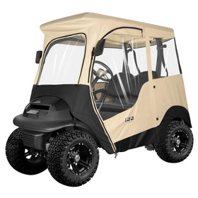 10L0L 2 Passenger Golf Cart Enclosure carrying bag included for portable storage