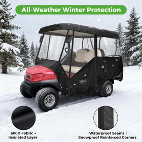 10L0L dual-zipper doors enable flexible entry while protecting interior.
