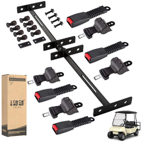 10L0L 2 point belt bracket on front seat improves safety on bumpy roads
