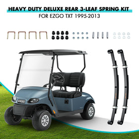 10L0L 3-leaf carbon steel springs offer thicker construction for better load handling