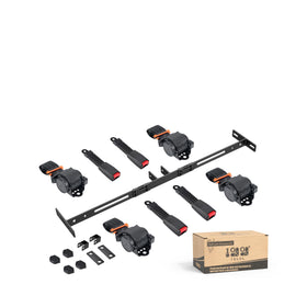 10L0L 3-point bracket kit front view for enhanced restraint.