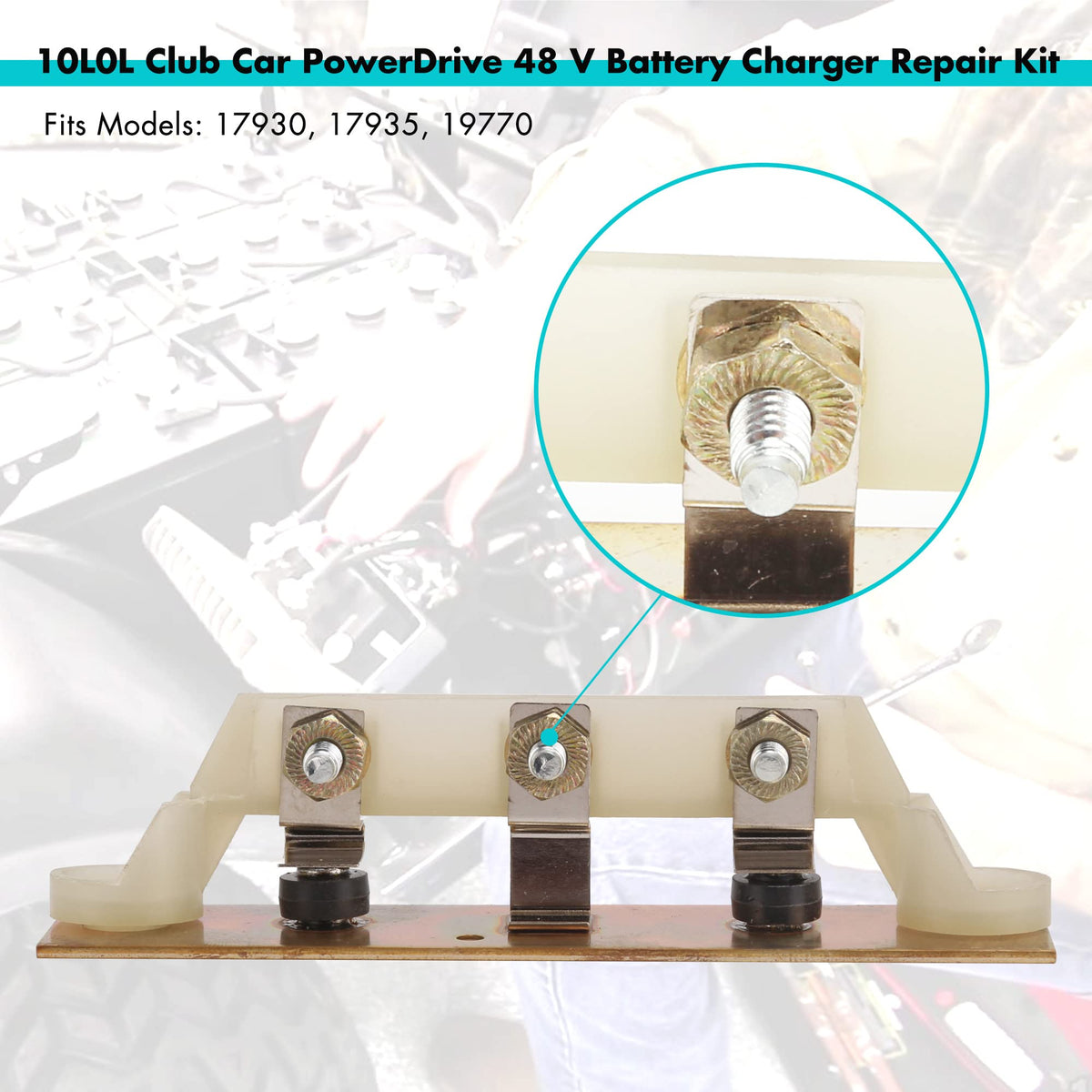 10L0L 30A 48V DC relay closeup for durable charging