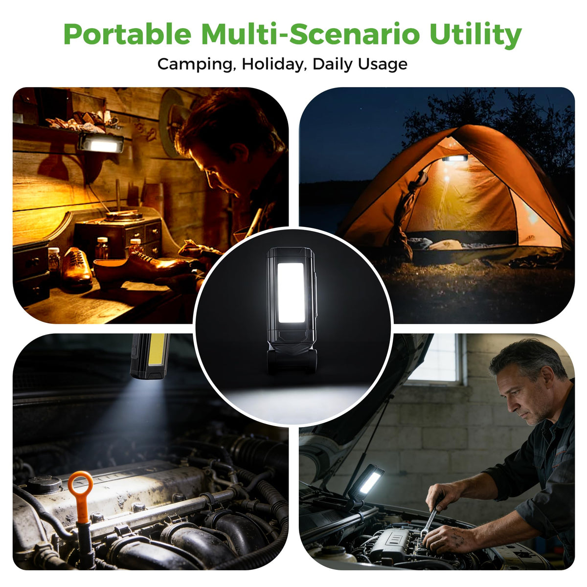 10L0L 360-degree illumination for versatile outdoor use