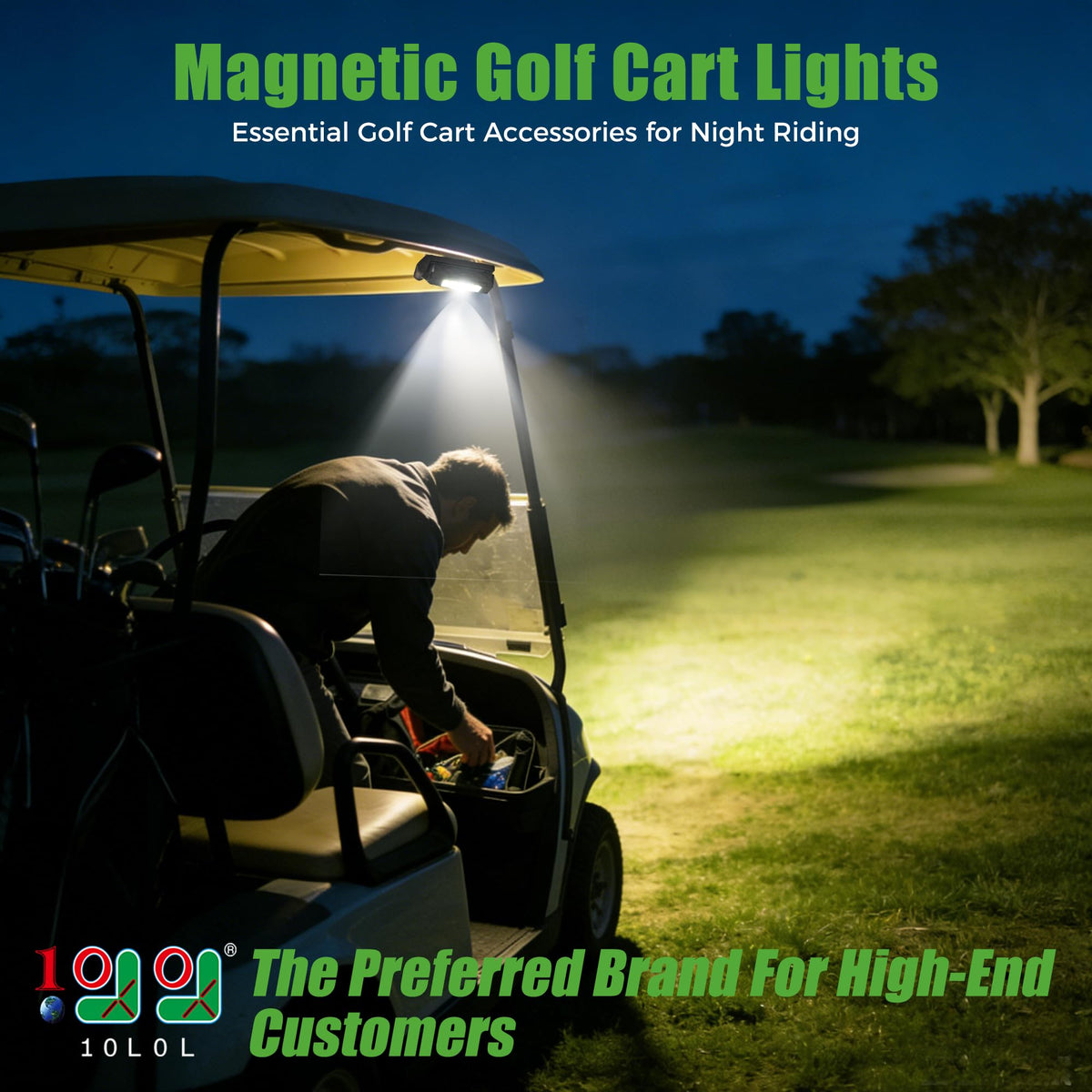 10L0L 360-degree rotation head enabling precise lighting