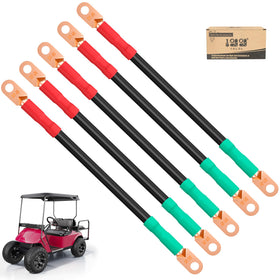 10L0L 3awg golf cart cables ready for install, improving electrical flow
