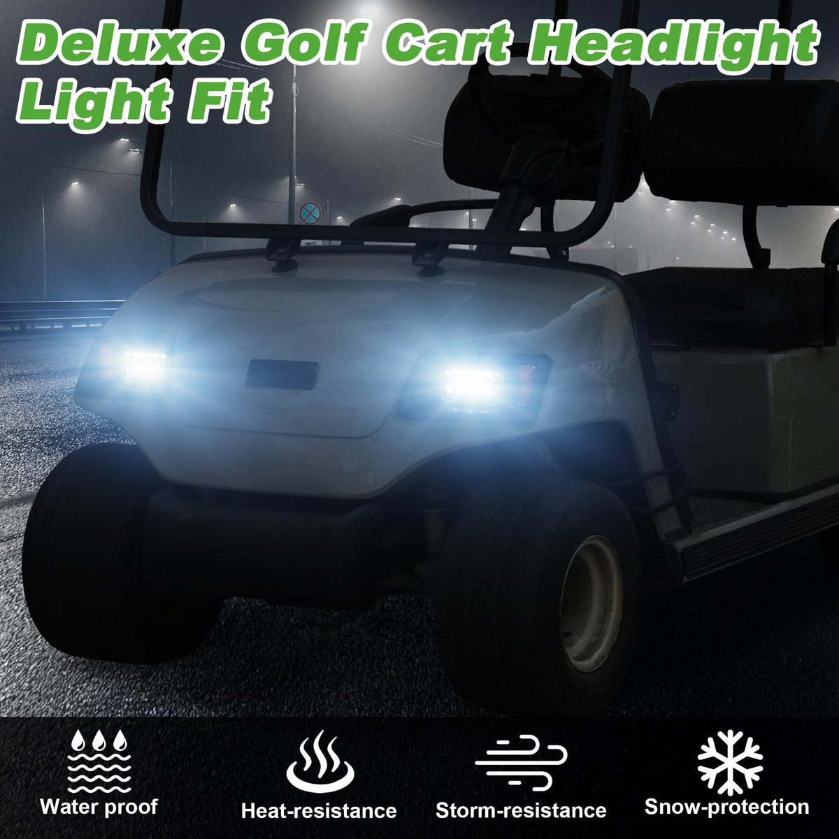 10L0L 3-pin harness enables tool-free headlight installation.
