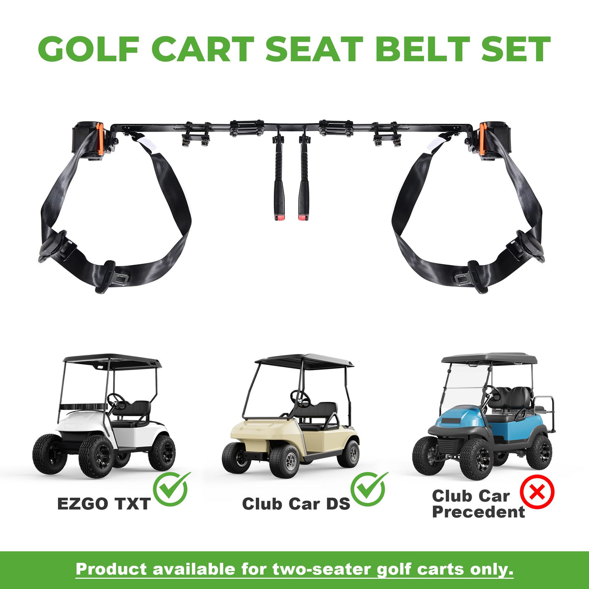 10L0L 3-point retractable belts provide comfortable restraint for front-seat passengers.