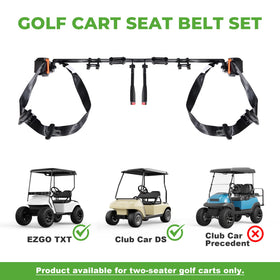 10L0L 3-point retractable belts provide comfortable restraint for front-seat passengers.
