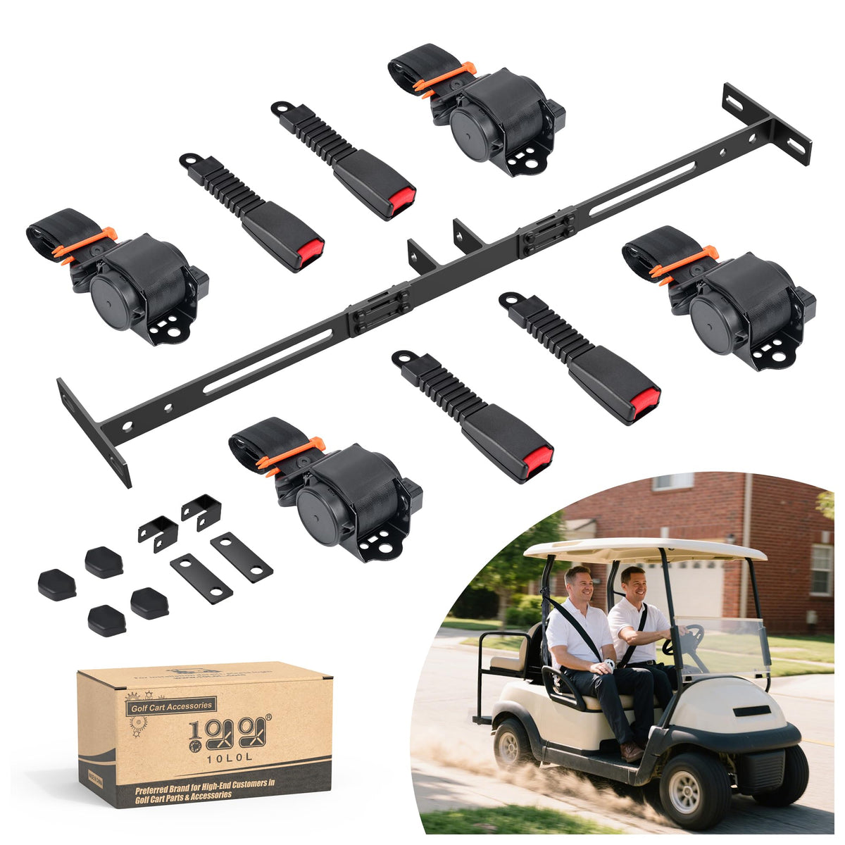 10L0L 3-point belt bracket kit front seat for safer family rides