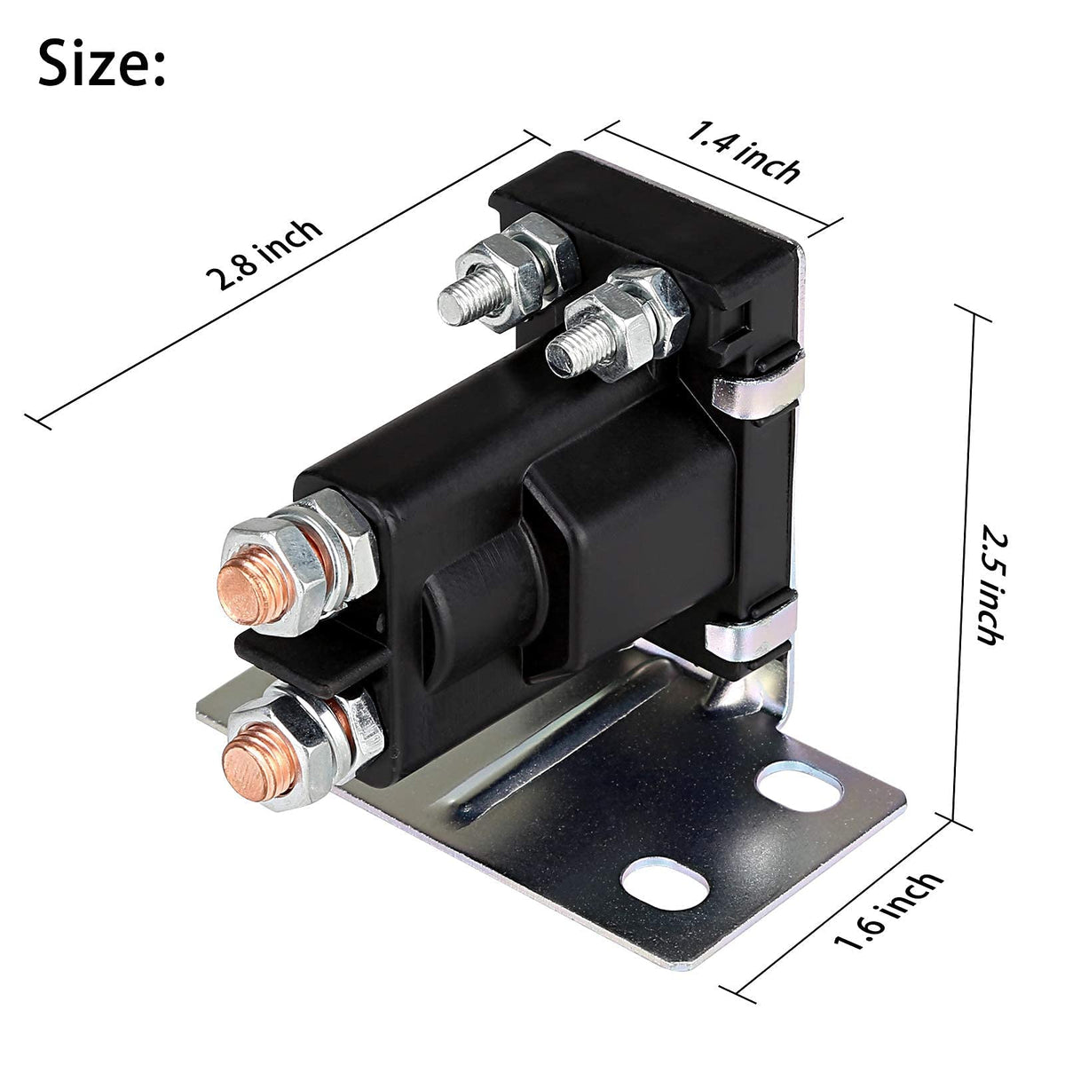 10L0L 4-terminal starter solenoid for tidy wiring upgrade