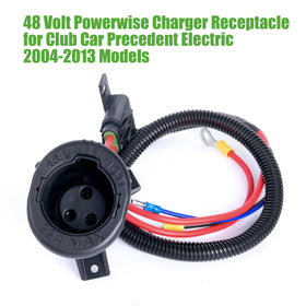 10L0L 48V Club Car Precedent connection ensures proper charging compatibility.