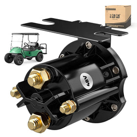 10L0L 48V solenoid EZGO TXT front view, ready for dependable starts