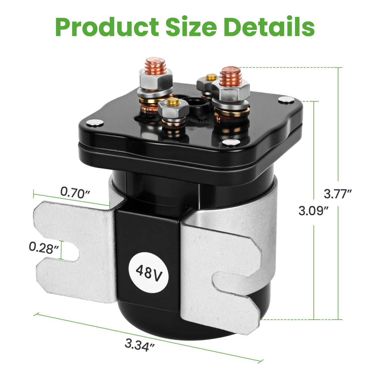 10L0L 48V solenoid spare parts kit for replacements.