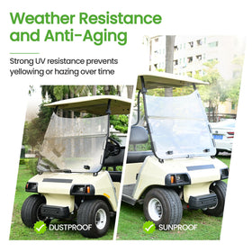 10L0L easy-clean surface maintains visibility after rides.