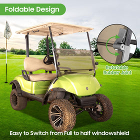 10L0L 4mm polycarbonate windshield shows durability on Yamaha G29 Drive