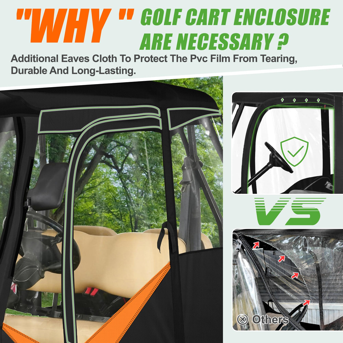 10L0L zipper door close-up emphasizes secure, weather-ready closure