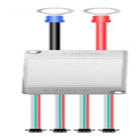 10L0L 4PCS light strip control box front view, enabling multi-channel LED control