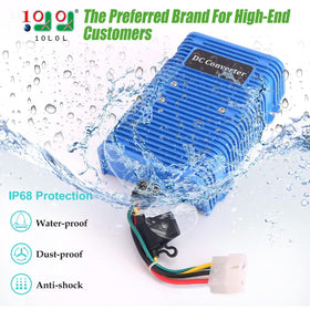 10L0L regulator with six-pin plug for wide 30-60V input