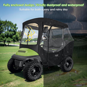 10L0L enclosure zipper opening demonstrates extended mirror visibility