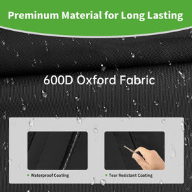 10L0L 600D Oxford fabric with UV coating for durability and color retention