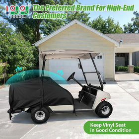 10L0L 600D Oxford material shields seats from rain and dust for long-lasting use.