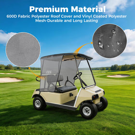 10L0L 600D Polyester Top Cover with Vinyl Mesh ensures lasting performance.