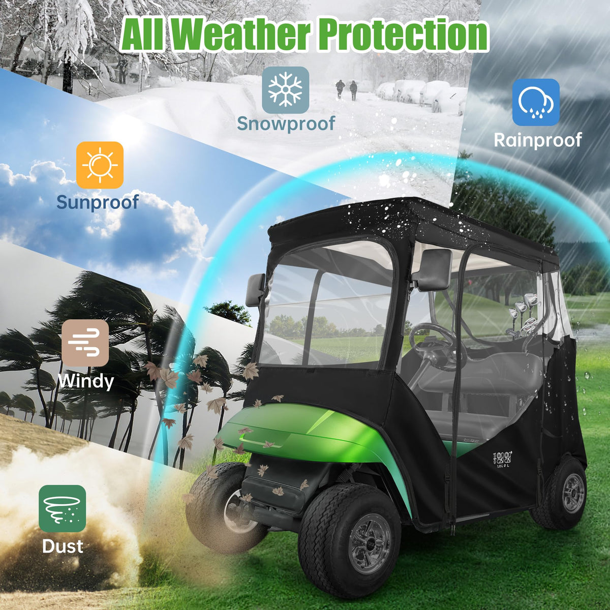 10L0L 600D waterproof fabric close-up highlights durability