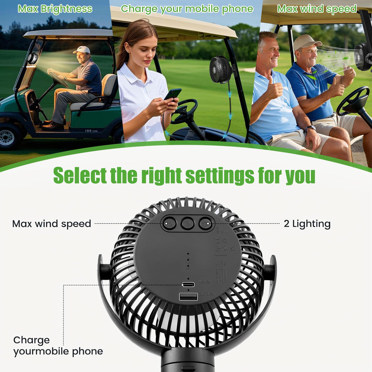 10L0L 8000mAh battery powers long sessions with portable convenience