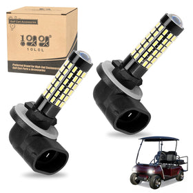 10L0L 881 headlight bulb for EZGO improves clearer forward visibility at night