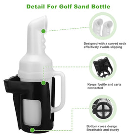 10L0L durable ABS material resists wear for long-lasting golf cart use.