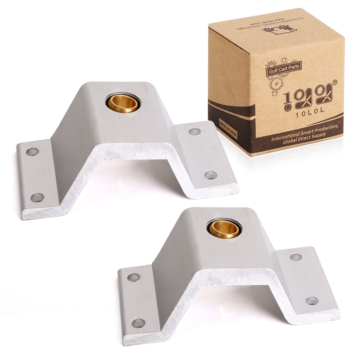 10L0L accelerator rod bracket ensures reliable pedal action for Club Car DS.