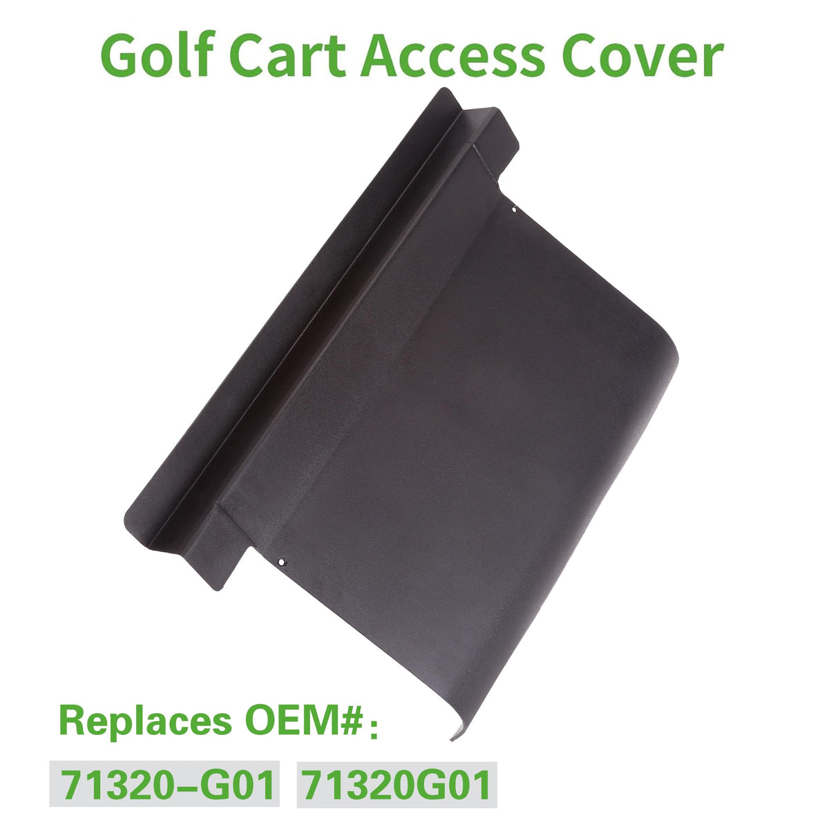 10L0L Access Panel close-up reveals the black plastic finish and edge quality