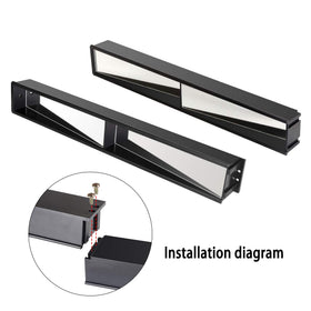 10L0L adjustable mounting brackets tailor viewing angles.