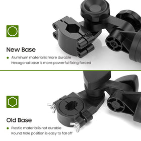10L0L Adjustable umbrella holder fits umbrellas up to 1.8 inches.