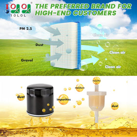 10L0L oil filter for Club Car DS helps protect engine internals