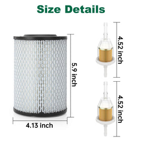 10L0L air filter kit for Club Car DS enhances airflow for reliable performance.