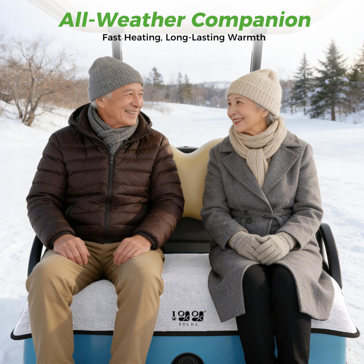 10L0L all-season comfort seat cover suits warm and cold conditions.